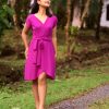 Itch to Stitch Petaluma Faux Wrap Dress PDF Sewing Pattern
