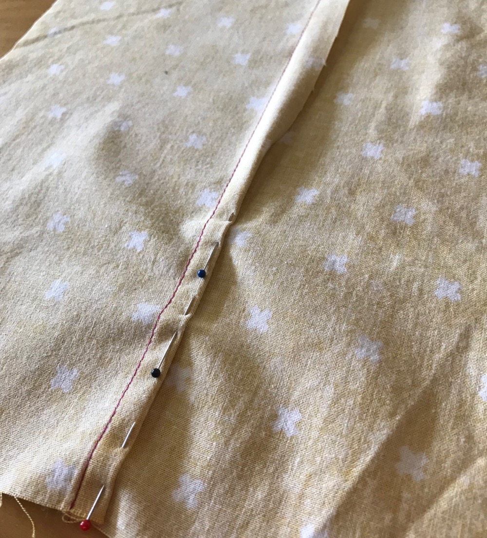 Flat felled seam tutorial