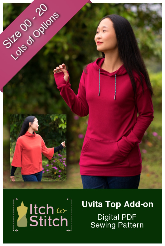 Uvita Top Add on PDF Sewing Pattern