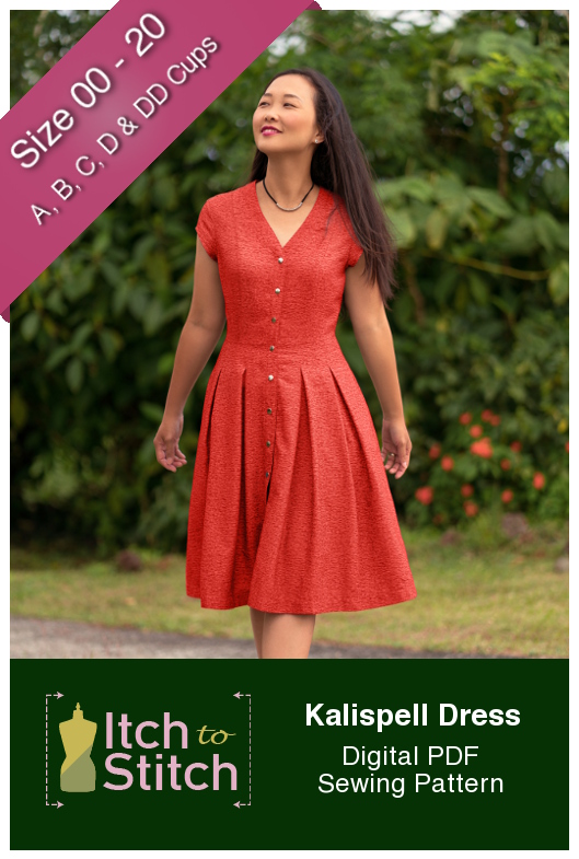 Itch to Stitch Kalispell Dress PDF Sewing Pattern