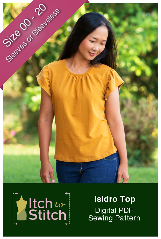 Itch to Stitch Isidro Top PDF Sewing Pattern