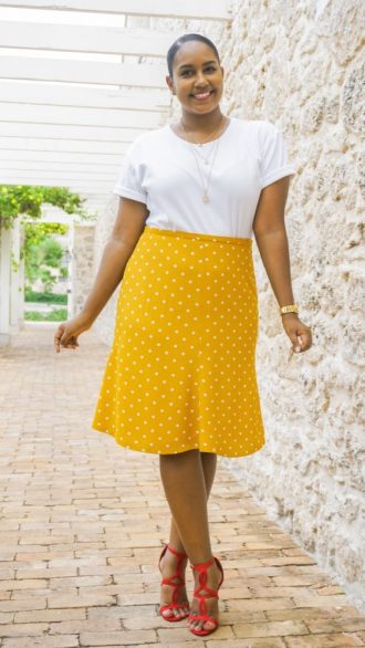 Seville Skirt Digital Sewing Pattern (PDF) | Itch to Stitch