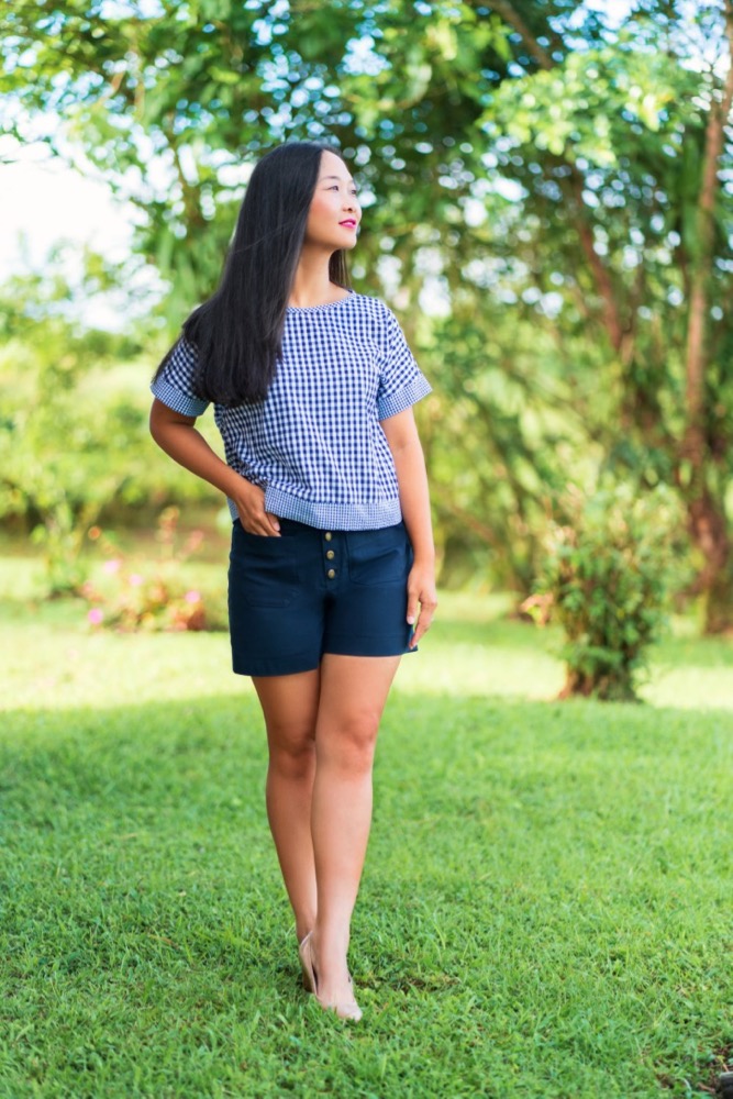 Itch to Stitch Hermosa Shorts PDF Sewing Pattern Short Length 3