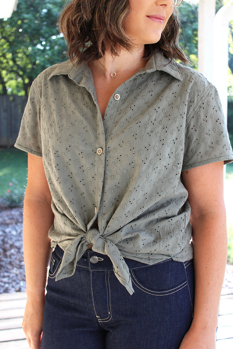 Itch to Stitch Make It Wear It Montana Shirt Heidi