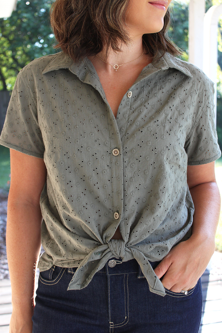 Itch to Stitch Make It Wear It Montana Shirt Heidi