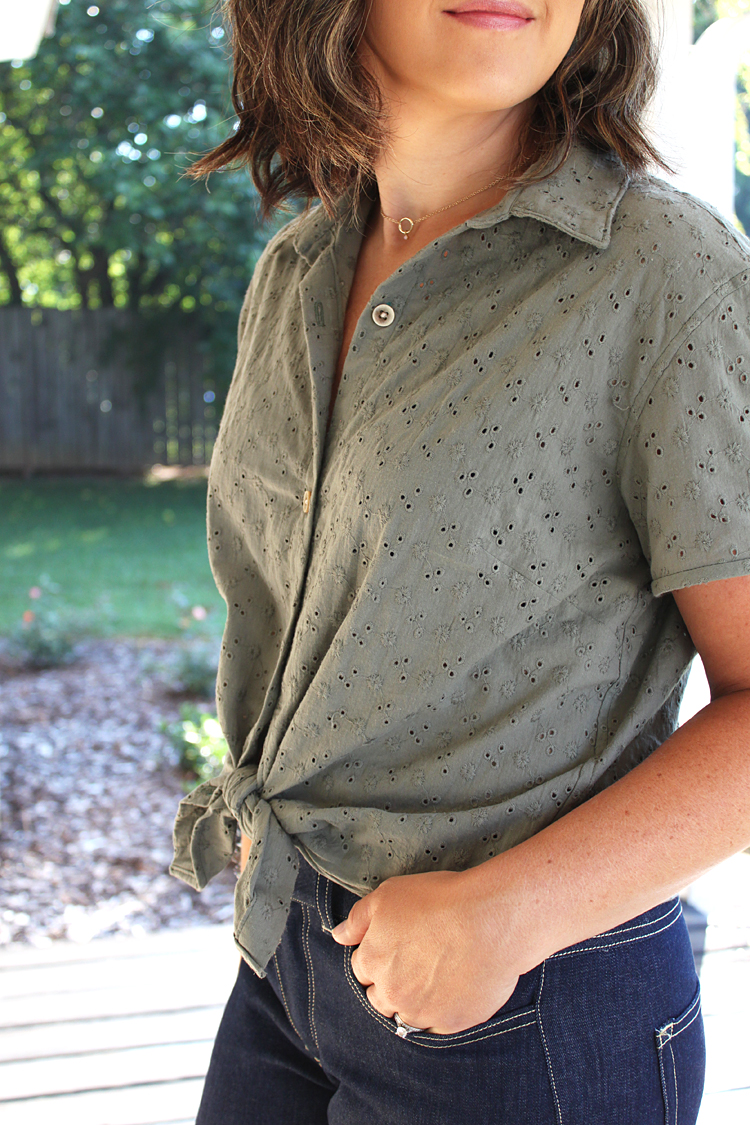 Itch to Stitch Make It Wear It Montana Shirt Heidi