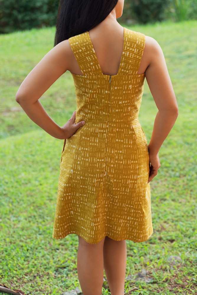 Itch to Stitch Sovana Dress ITS097 pattern review by SandraB