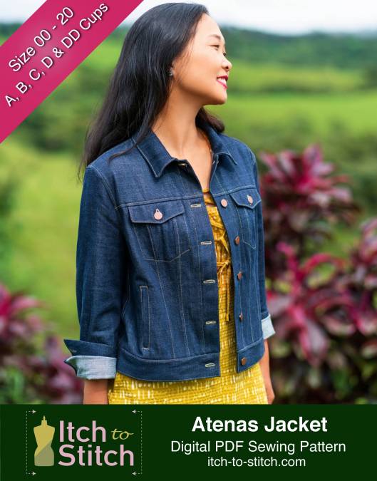 Itch to Stitch Atenas Jacket PDF Sewing Pattern