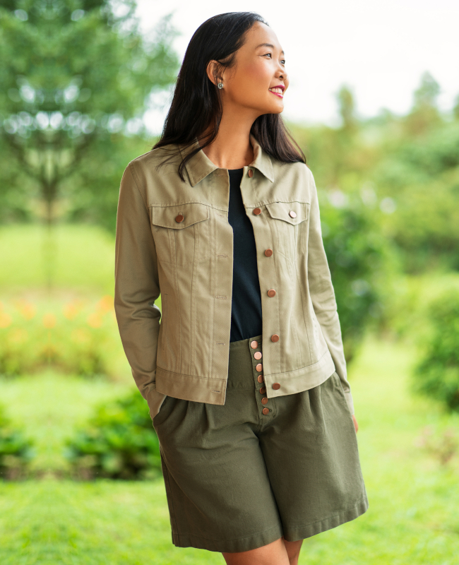 Cropped Jacket Sewing Pattern [PHYSICAL] – By Tianna Osbourne