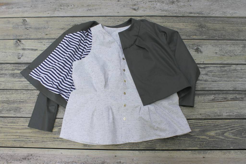 Itch to Stitch Dana Point Top + Salamanca Jacket—Make It Wear It—Ajaire