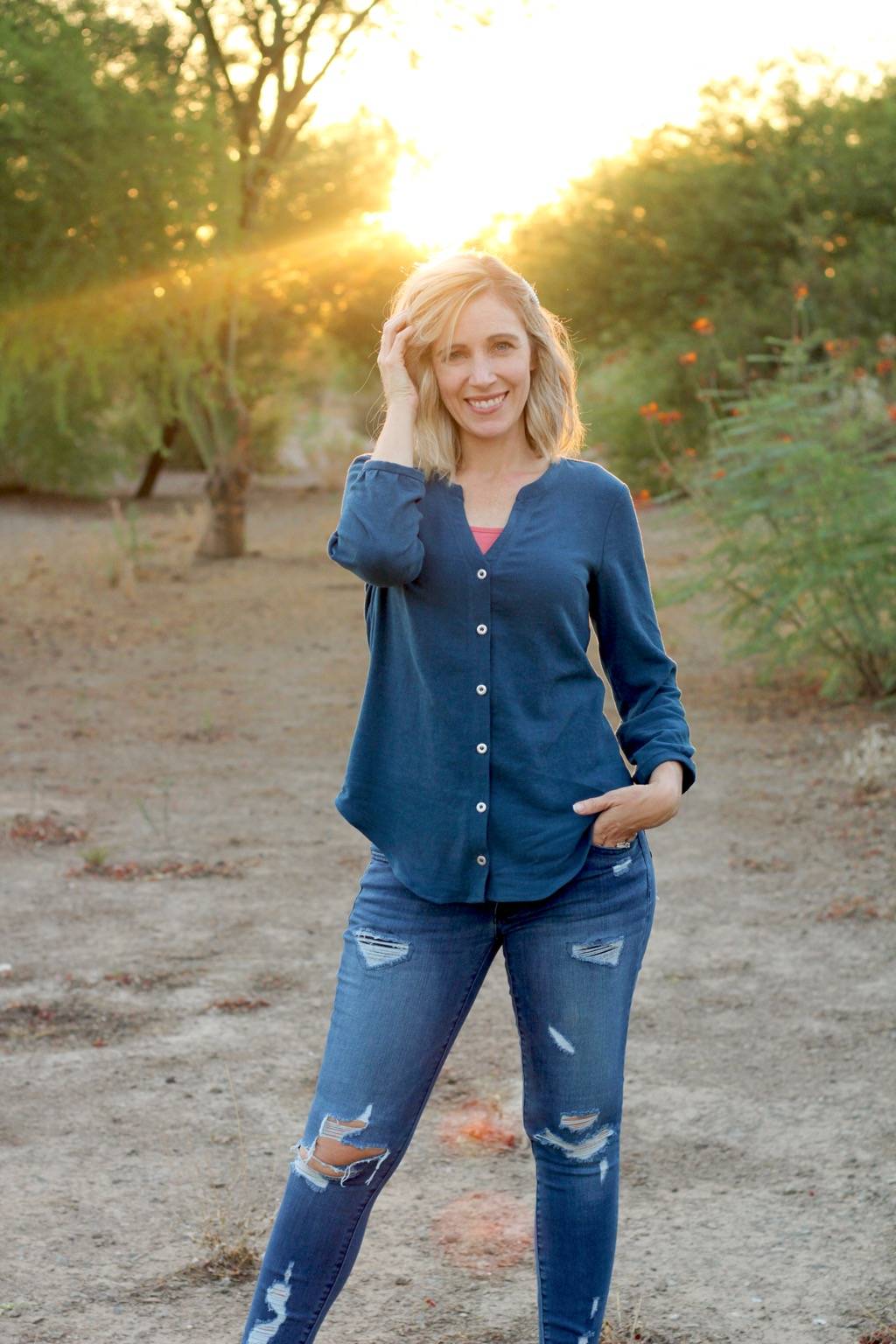 Itch to Stitch Bonn Shirt by Jen—Make It Wear It