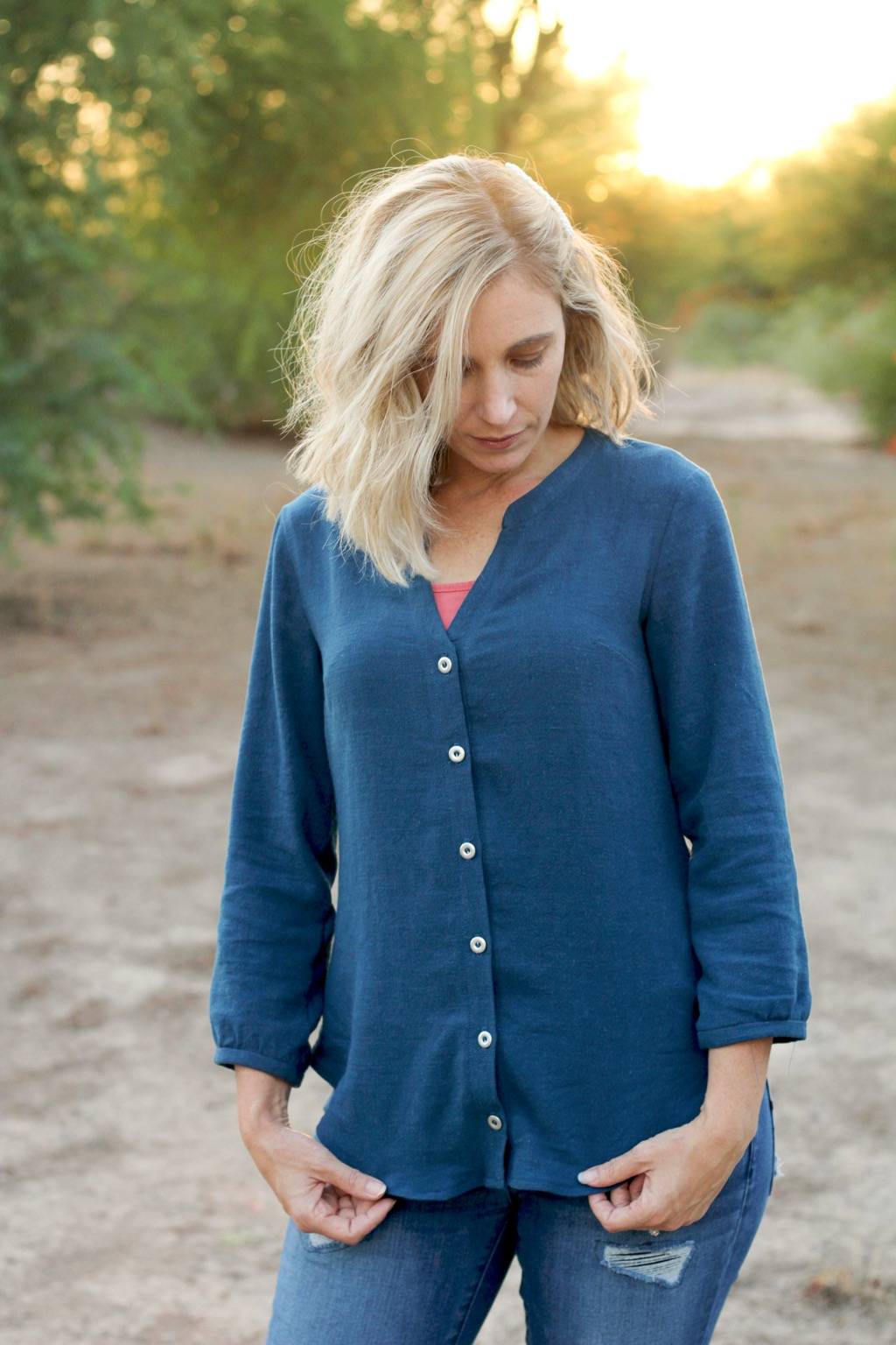 Itch to Stitch Bonn Shirt by Jen—Make It Wear It