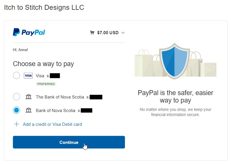How to buy, download & assemble PDF patterns—Pay by PayPal