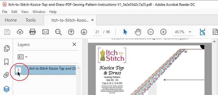 How to buy, download & assemble PDF patterns—print at home