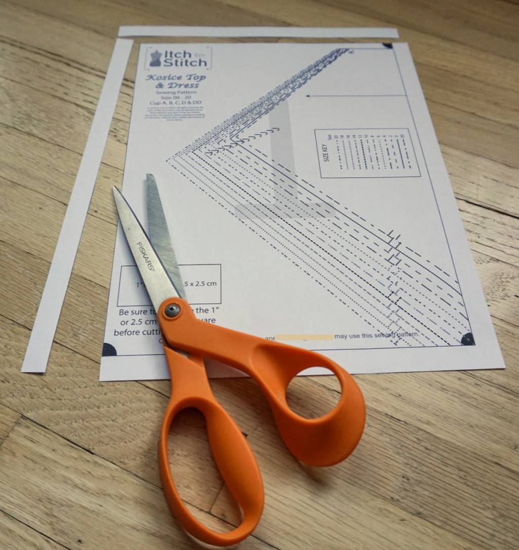 How to buy, download & assemble PDF patterns—Assembling