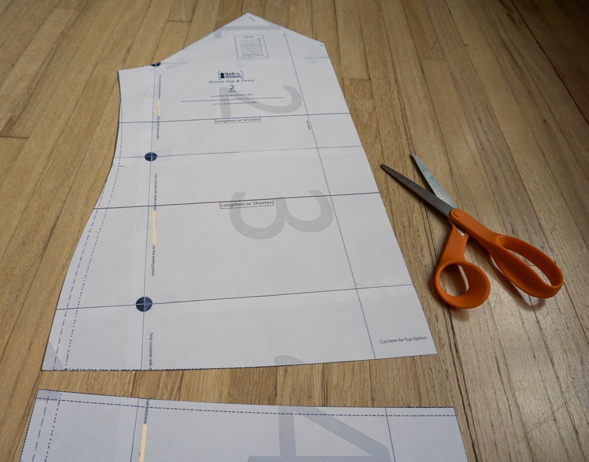 How to buy, download, print & assemble PDF Patterns—Part 5—Assemble at ...