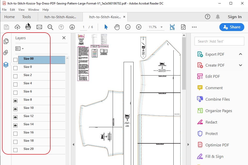 How to buy, download & assemble PDF patterns—Print at Print Shop