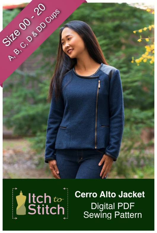 Itch to Stitch Cerro Alto Jacket PDF Sewing Pattern