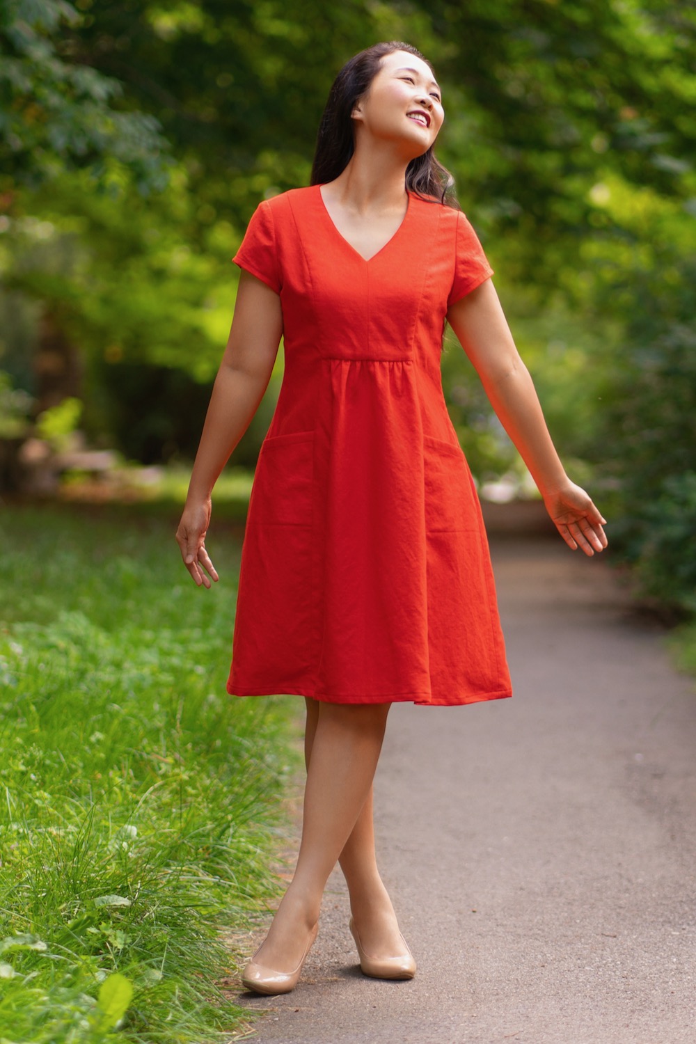 Celeste Dress Digital Sewing Pattern (PDF) | Itch to Stitch