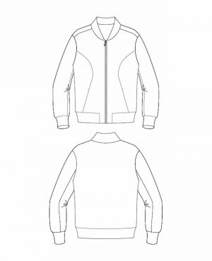 Causeway Bomber Digital Sewing Pattern (PDF) | Itch to Stitch