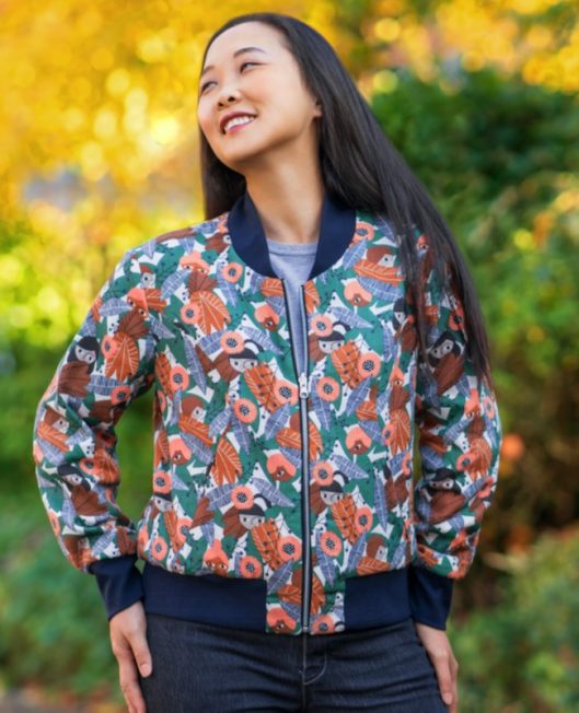 Itch to Stitch Causeway Bomber Jacket PDF Sewing Pattern