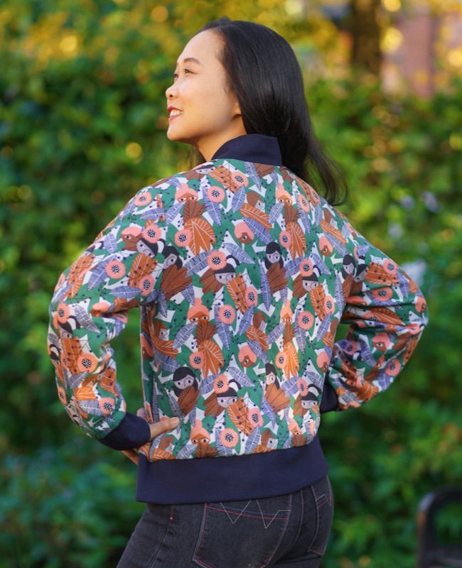 Itch to Stitch Causeway Bomber Jacket PDF Sewing Pattern