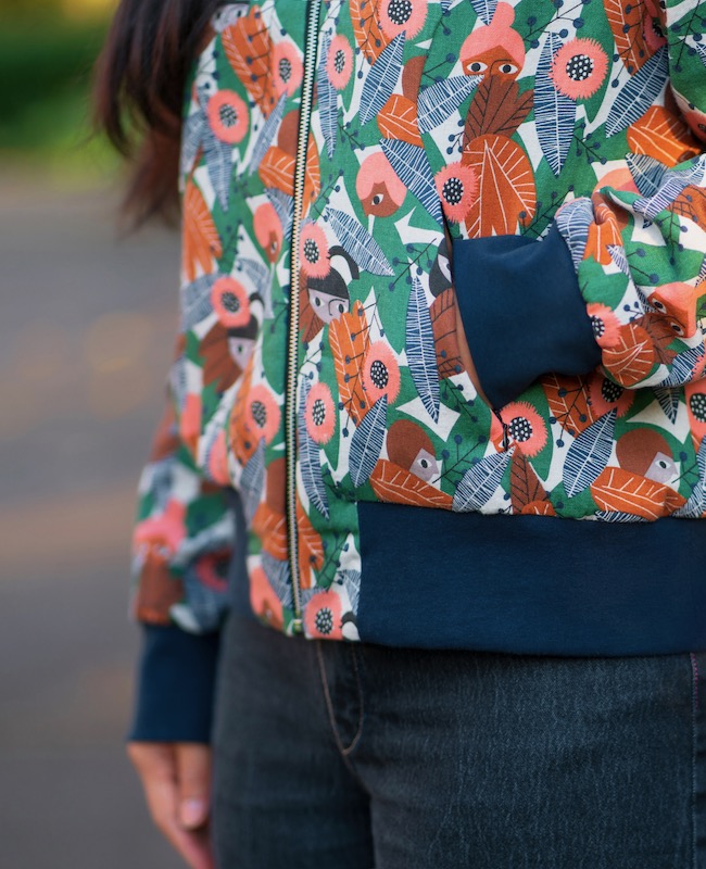 Itch to Stitch Causeway Bomber Jacket PDF Sewing Pattern