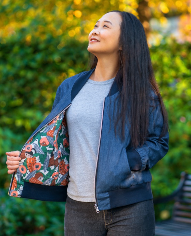 New Pattern: Causeway Bomber Jacket | Itch to Stitch