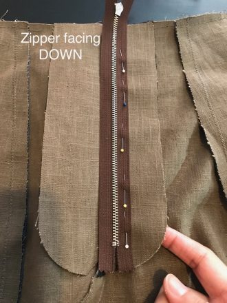 How to: Fly front zipper—Upland Trousers | Itch to Stitch