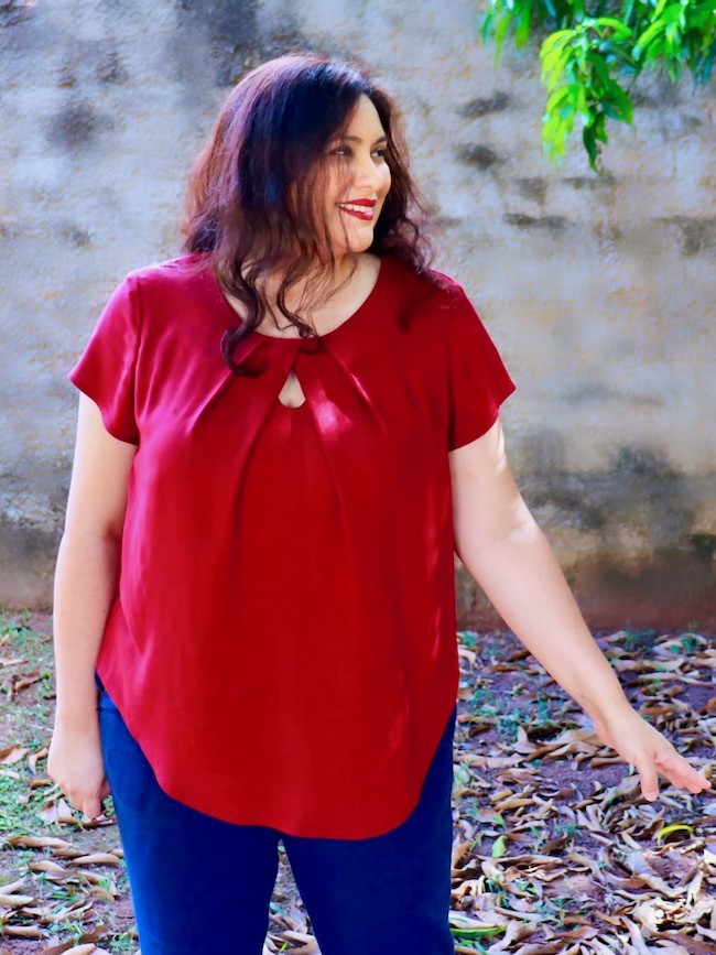 Itch to Stitch Nittany Top PDF Sewing Pattern