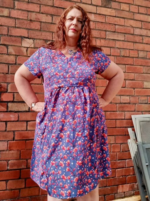 Expanded Sizes: Celeste Dress | Itch to Stitch