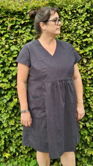 Expanded Sizes: Celeste Dress | Itch to Stitch