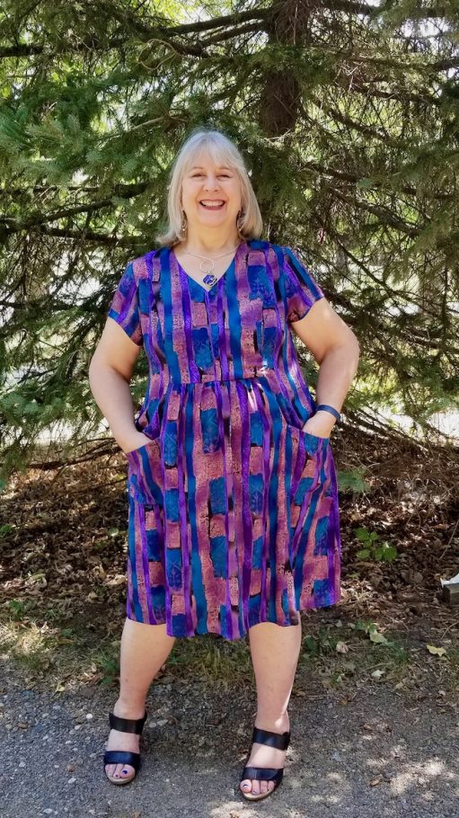 Expanded Sizes: Celeste Dress | Itch to Stitch