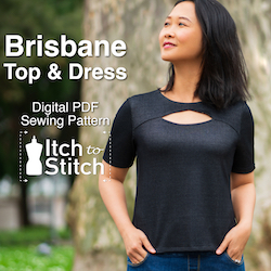 Brisbane Top and Dress PDF Sewing Pattern