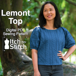 Lemont Top PDF Sewing Pattern