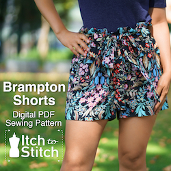 Brampton Shorts PDF Sewing Pattern