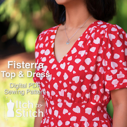 Fisterra Top & Dress PDF Sewing Pattern