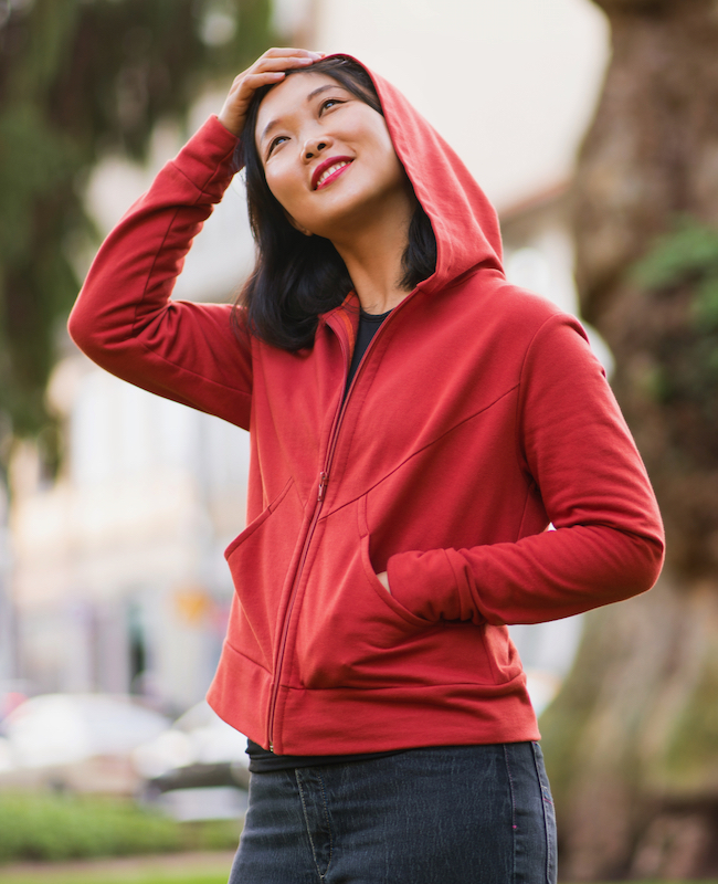 New Pattern: Nazare Zip-up Hoodie | Itch to Stitch