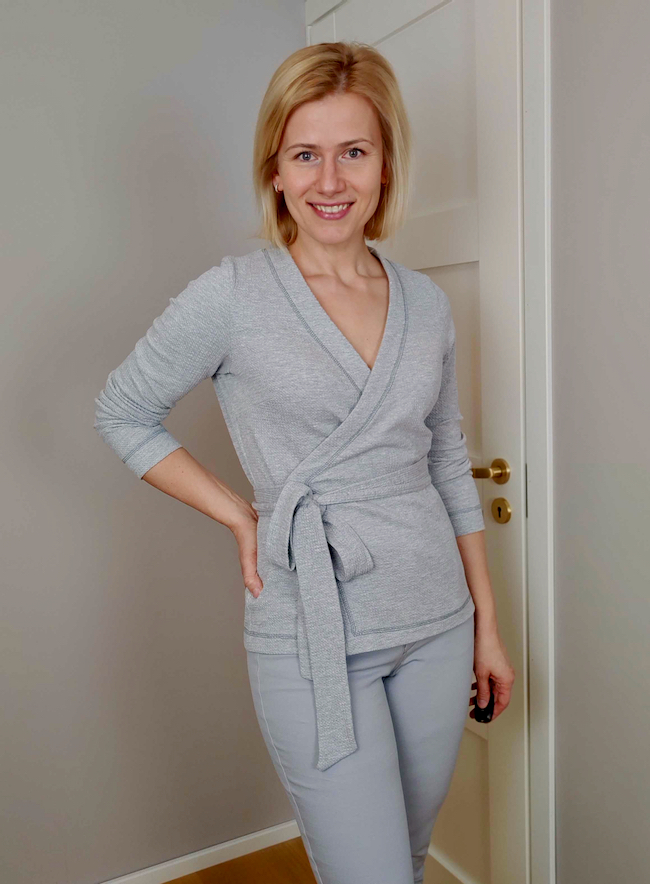 Coimbra Wrap Top Digital Sewing Pattern (PDF)