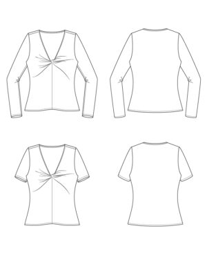 Zakopane Top Digital Sewing Pattern (PDF) | Itch to Stitch