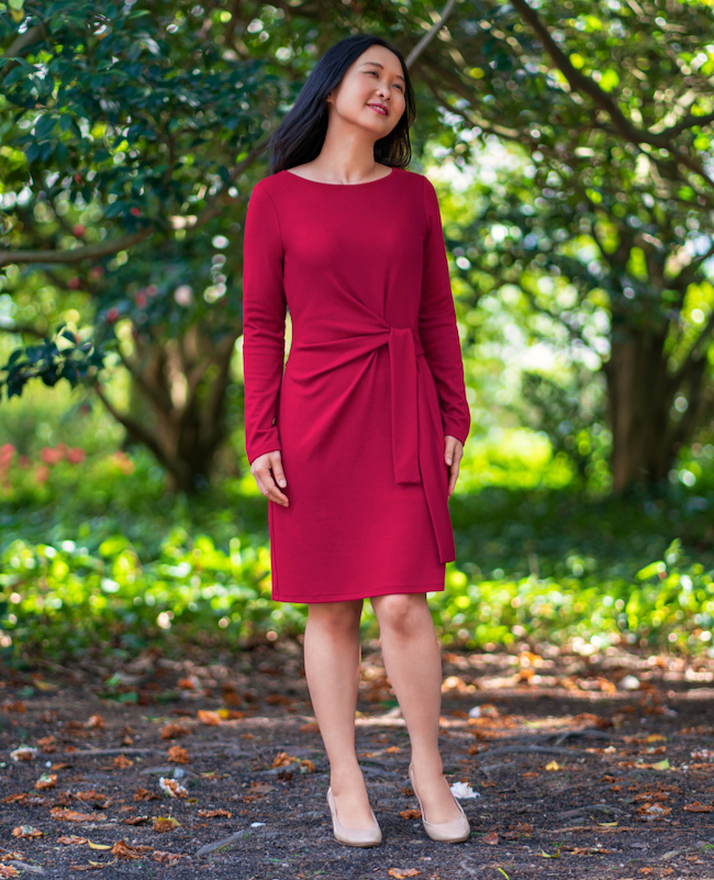 NEW) Lily Linen Dress Pattern - Sew Tessuti Blog