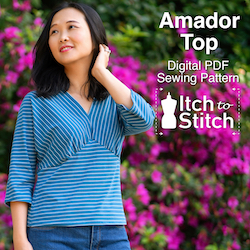 Amador Top PDF Sewing Pattern