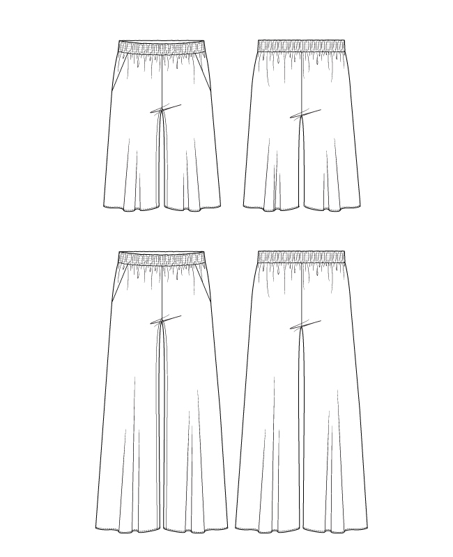 Icaria Pants Digital Sewing Pattern (PDF) | Itch to Stitch