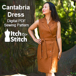 Cantabria Dress PDF Sewing Pattern
