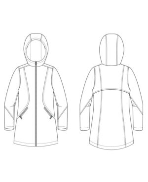 Andes Jacket Digital Sewing Pattern (PDF) | Itch to Stitch