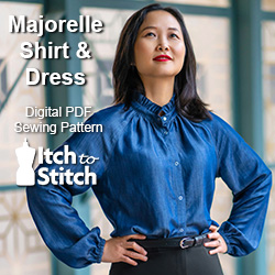 Majorelle Shirt & Dress PDF Sewing Pattern