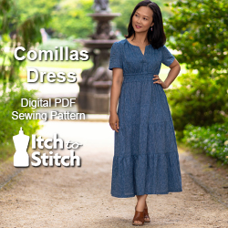 Comillas Dress PDF Sewing Pattern