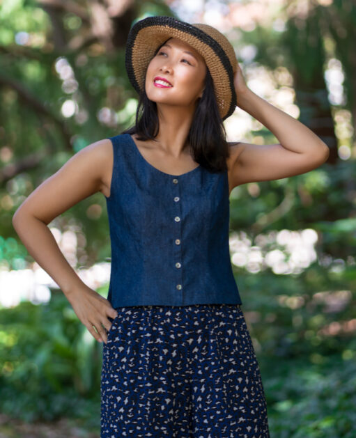 Itch to Stitch Madalena Vest Top PDF Sewing Pattern