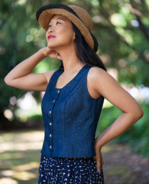 Itch to Stitch Madalena Vest Top PDF Sewing Pattern