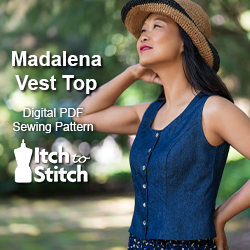 Madalena Vest Top PDF Sewing Pattern